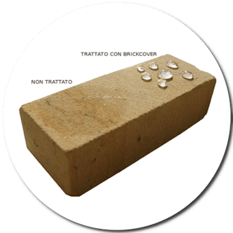 Brickcover water-repellent effect