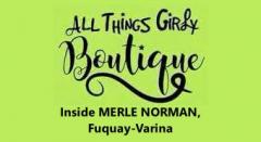 ALL THINGS GIRLY BOUTIQUE - INSIDE MERLE NORMAN: Fuquay Varina