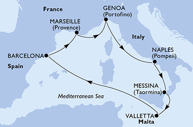 Cruise Map