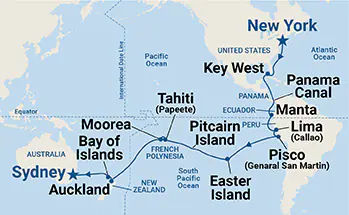 Cruise Map