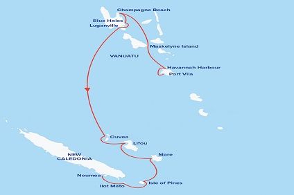 Cruise Map