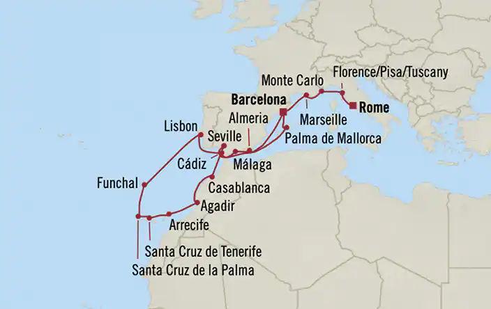 Cruise Map