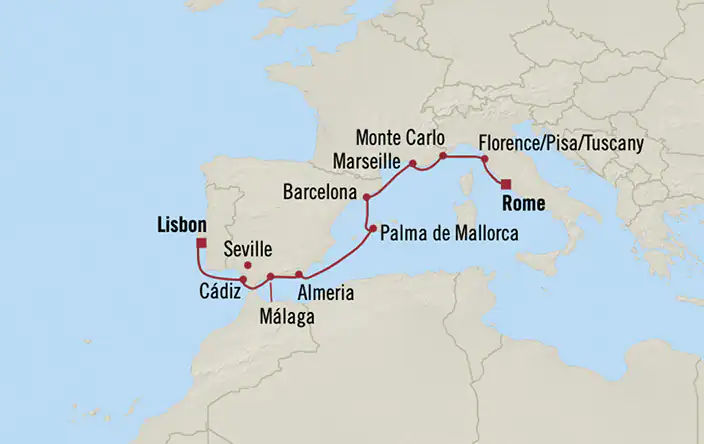 Cruise Map