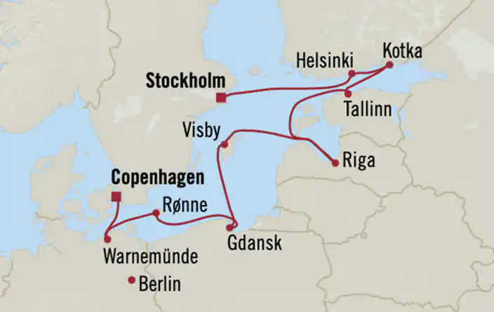 Cruise Map