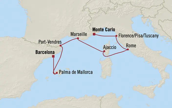 Cruise Map