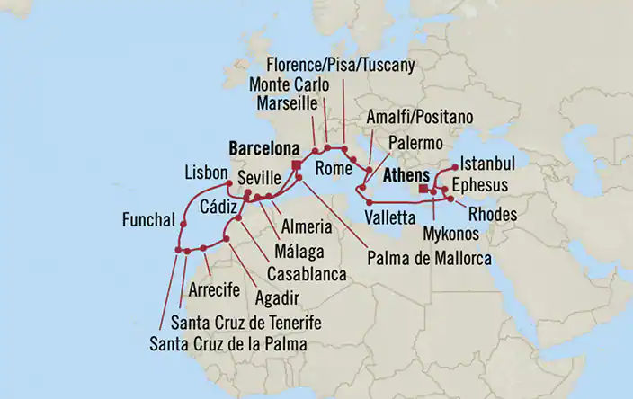 Cruise Map