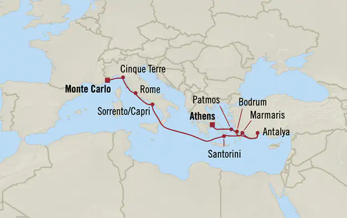 Cruise Map