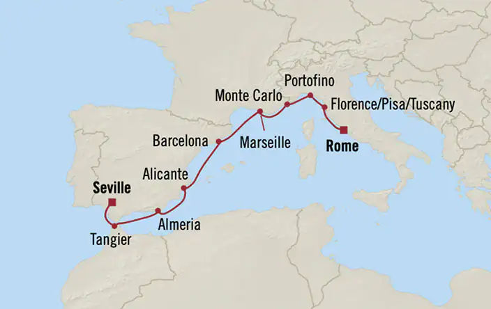 Cruise Map