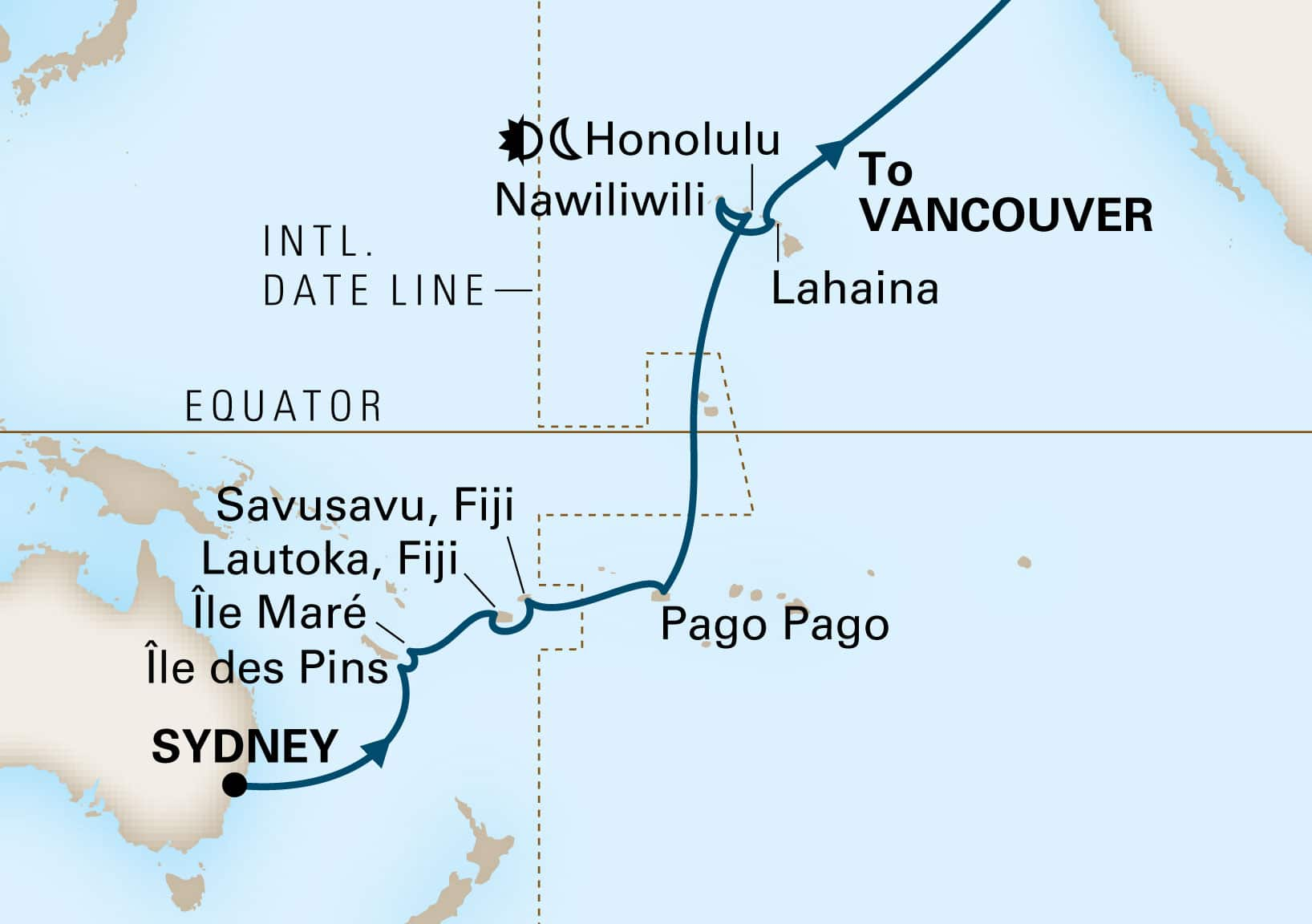 Cruise Map