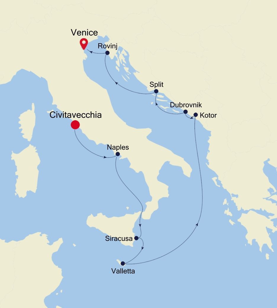 Cruise Map