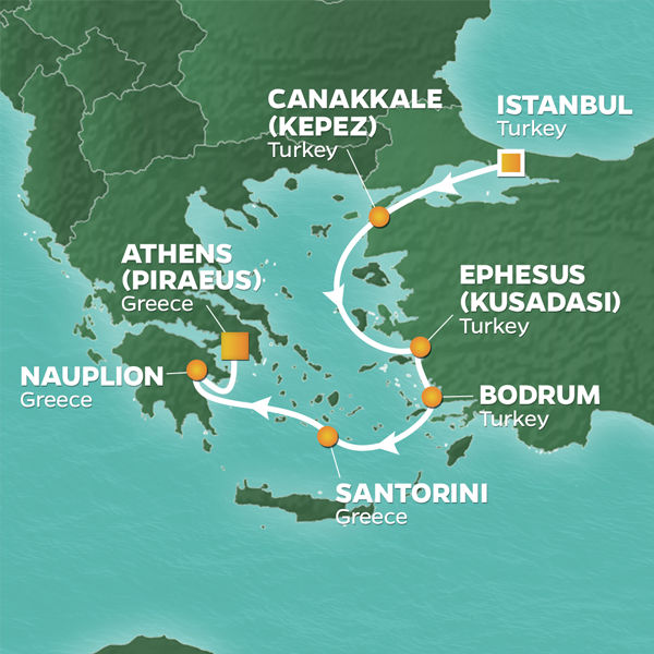 Cruise Map