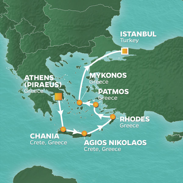 Cruise Map