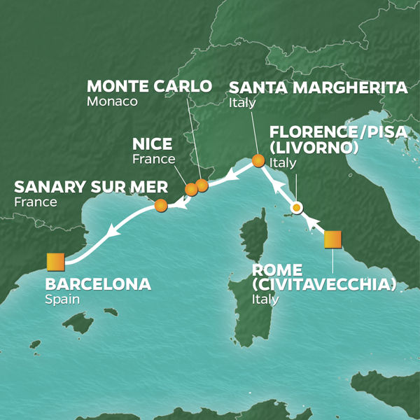 Cruise Map