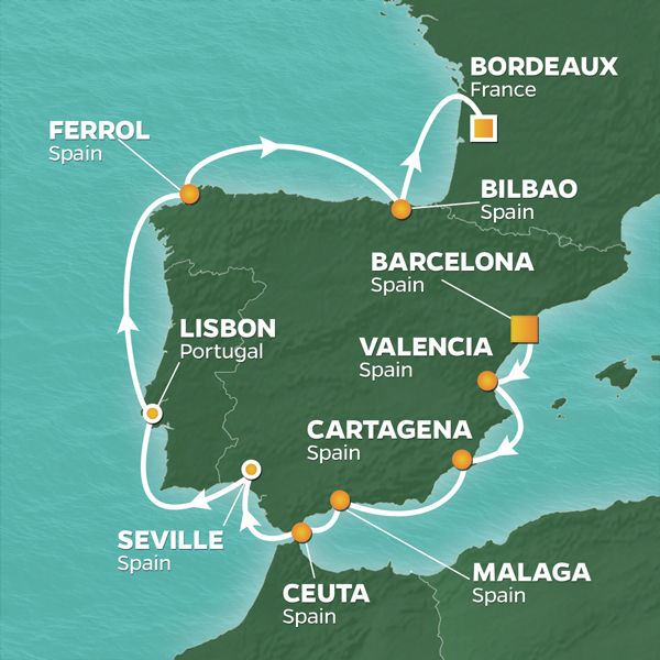 Cruise Map