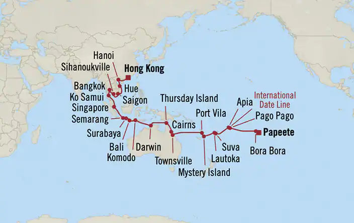 Cruise Map