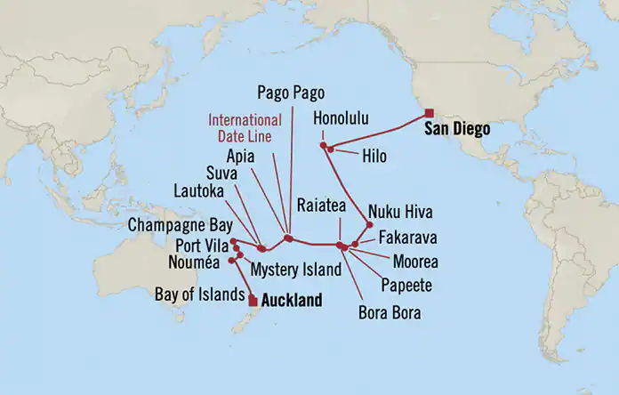 Cruise Map