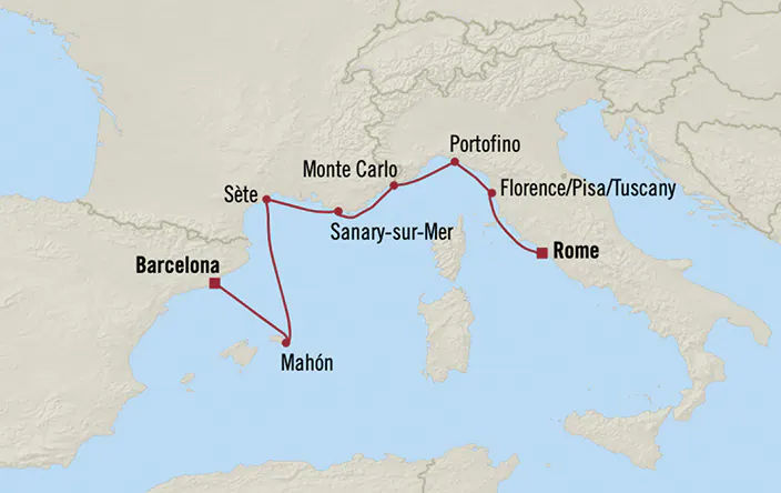 Cruise Map