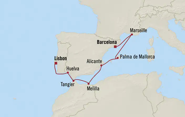 Cruise Map