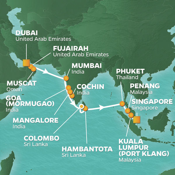 Cruise Map