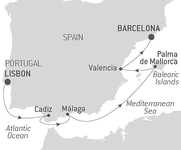 Cruise Map