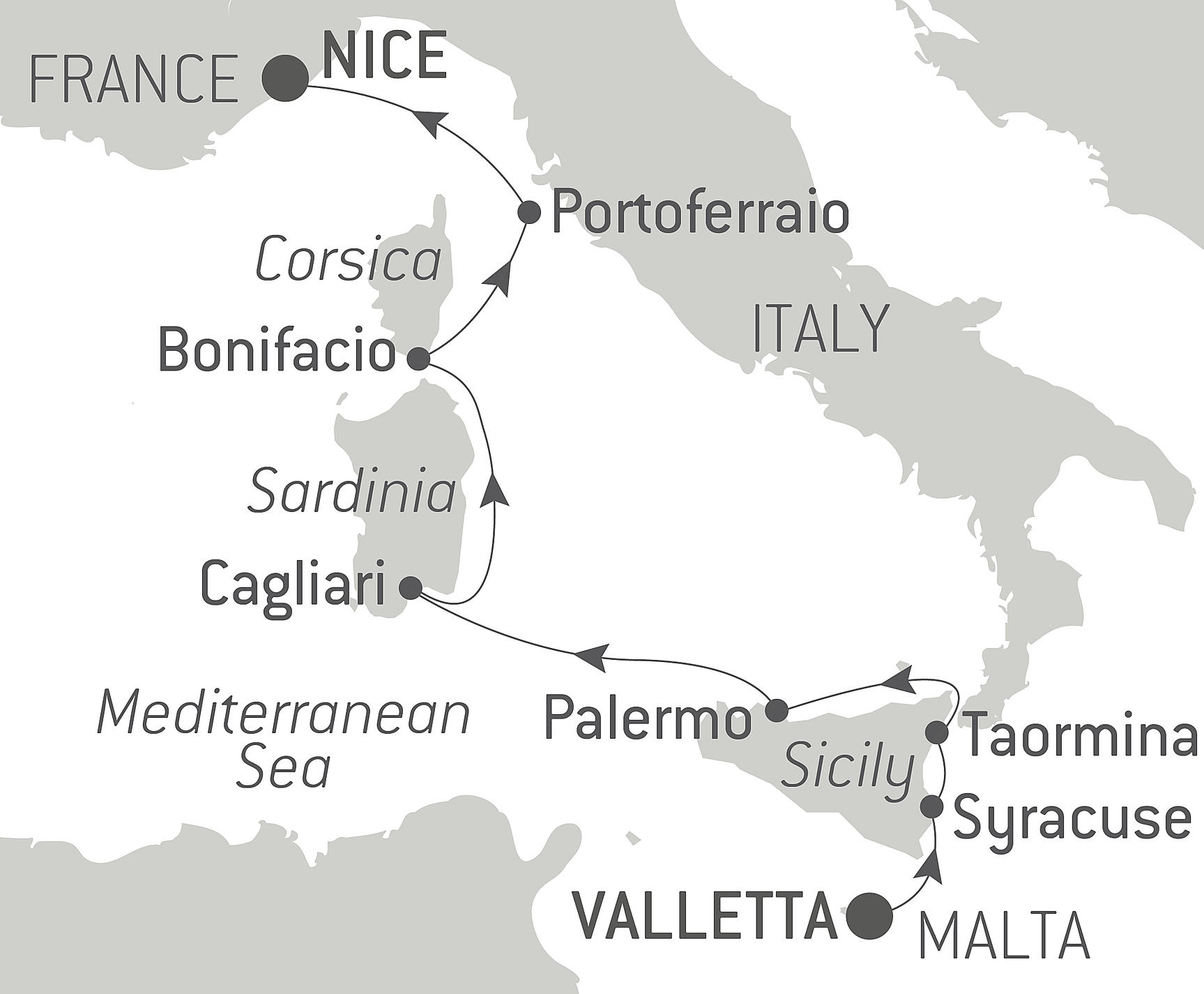 Cruise Map