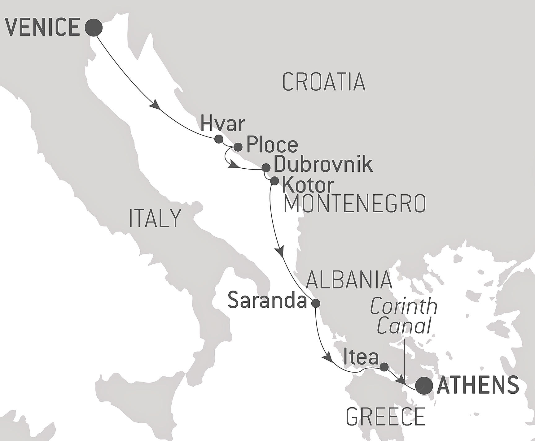 Cruise Map