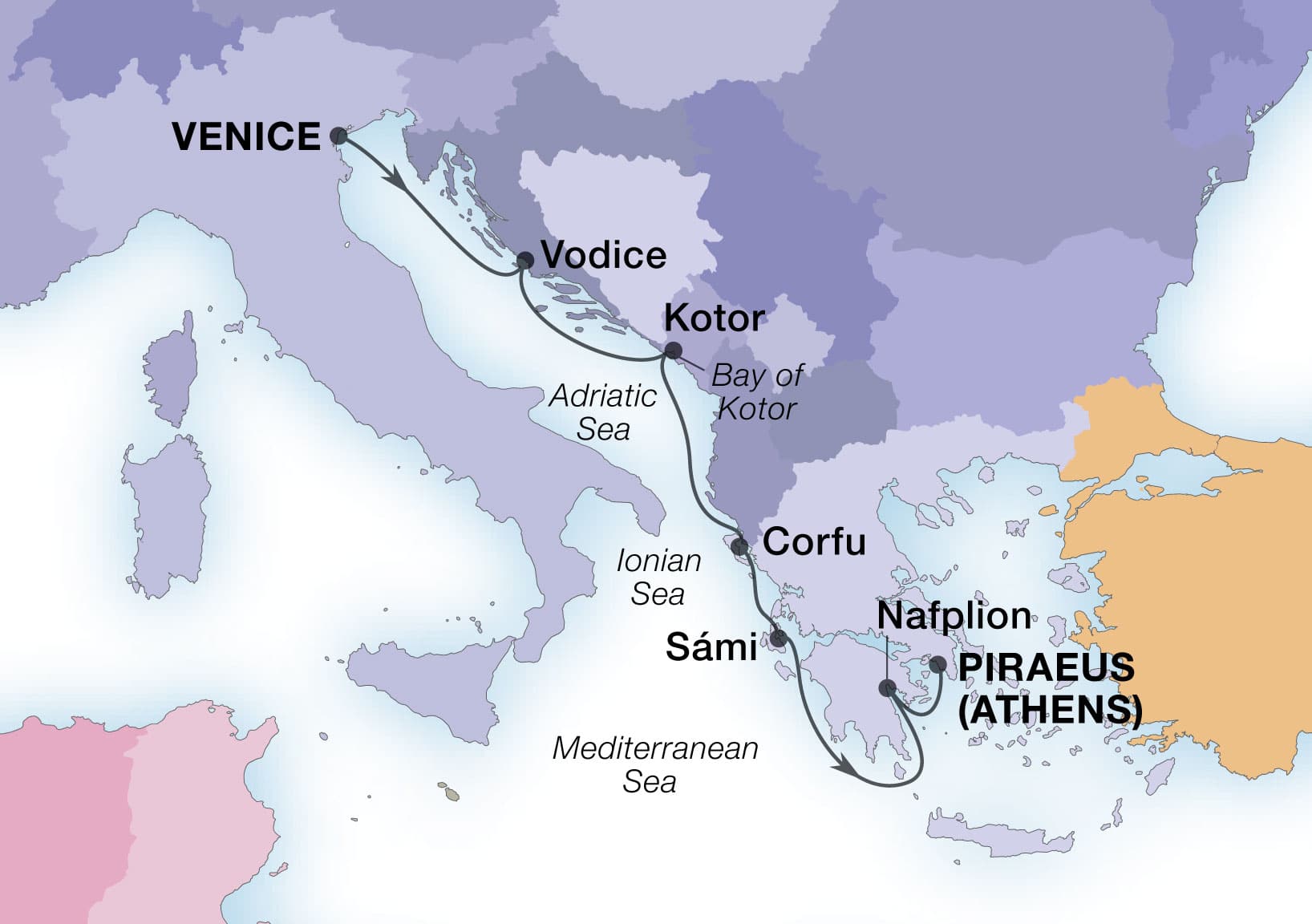 Cruise Map