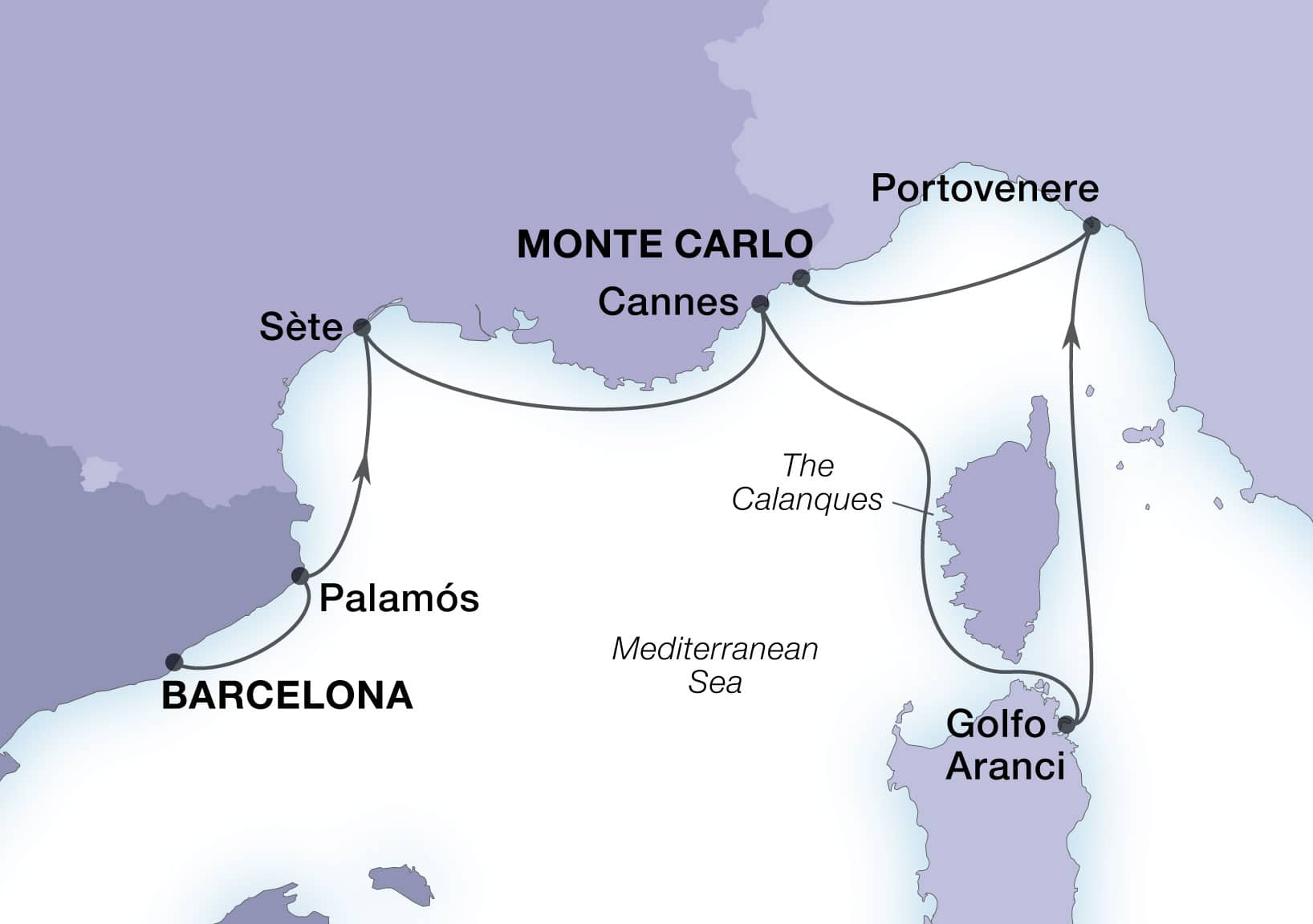 Cruise Map