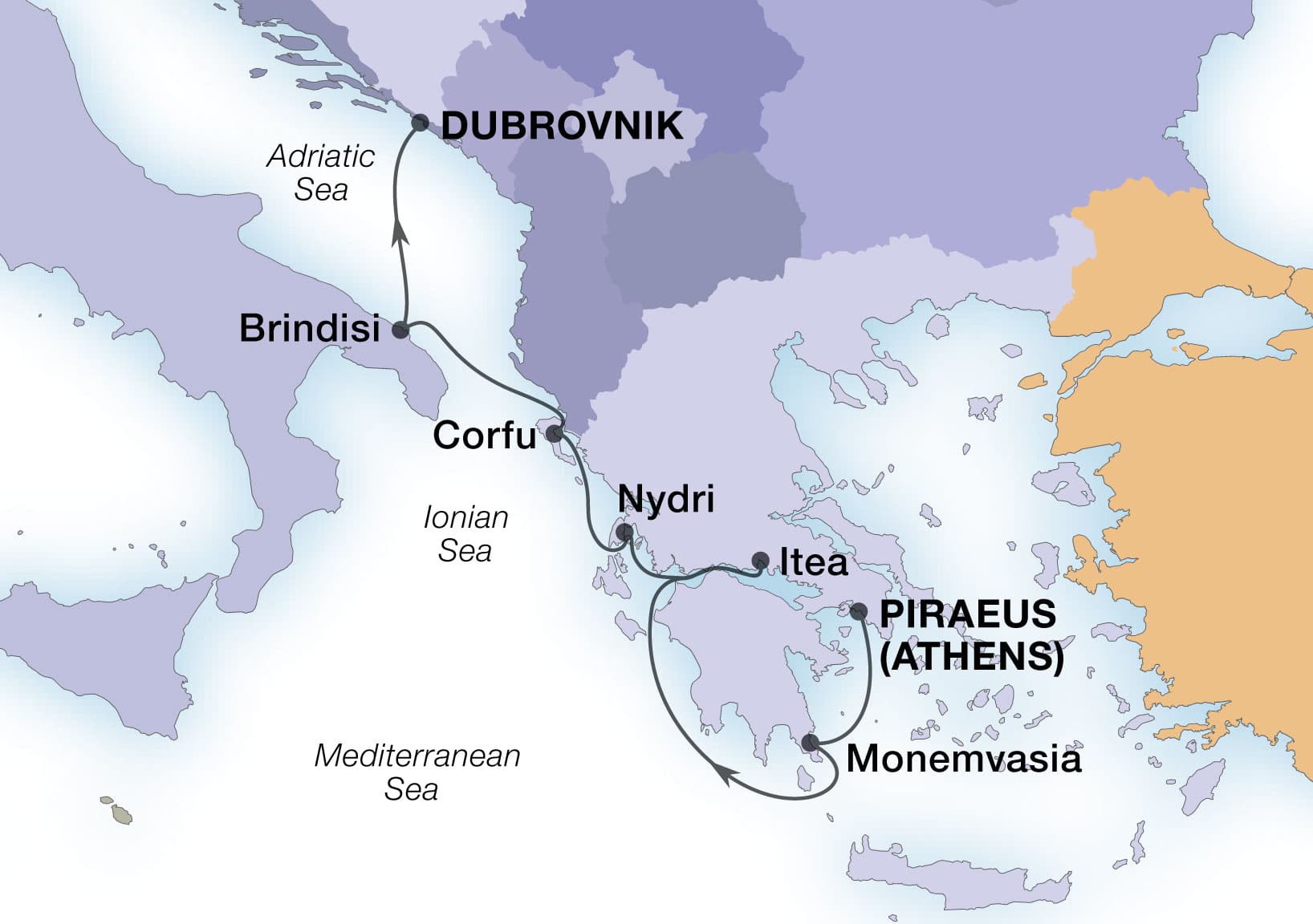 Cruise Map