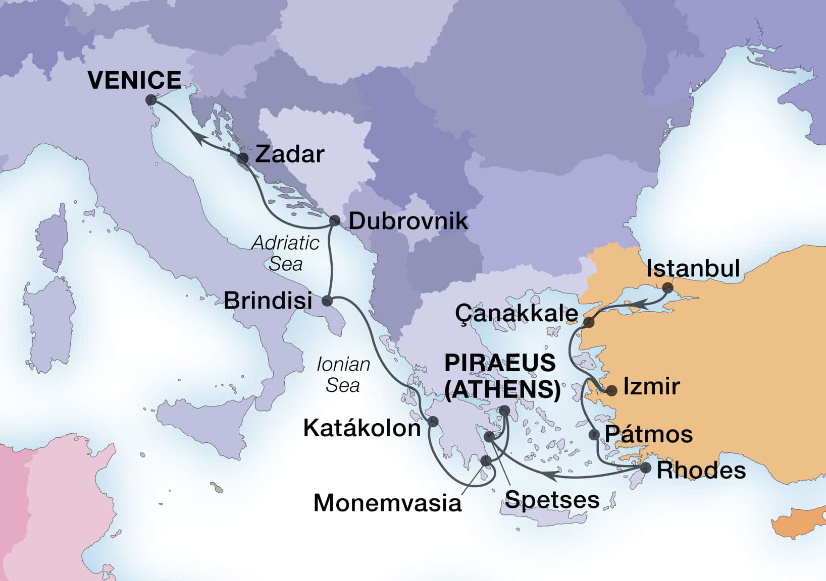 Cruise Map