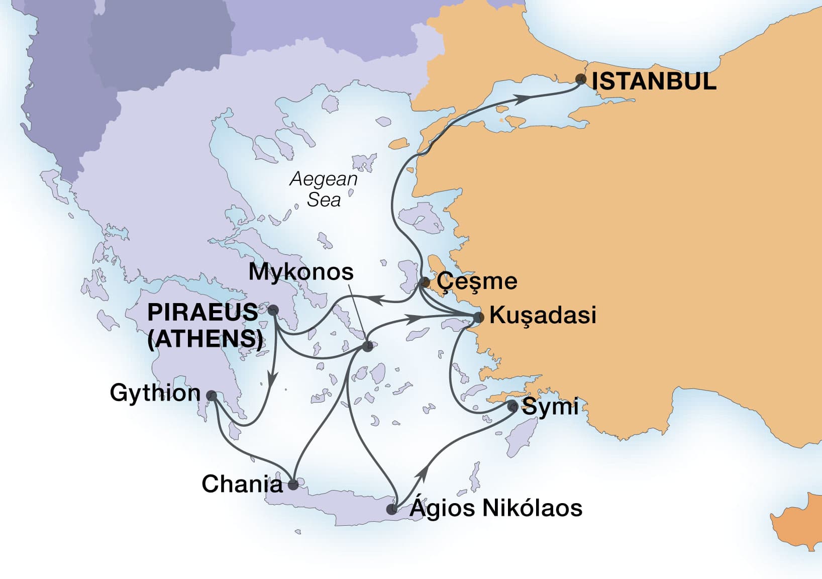 Cruise Map