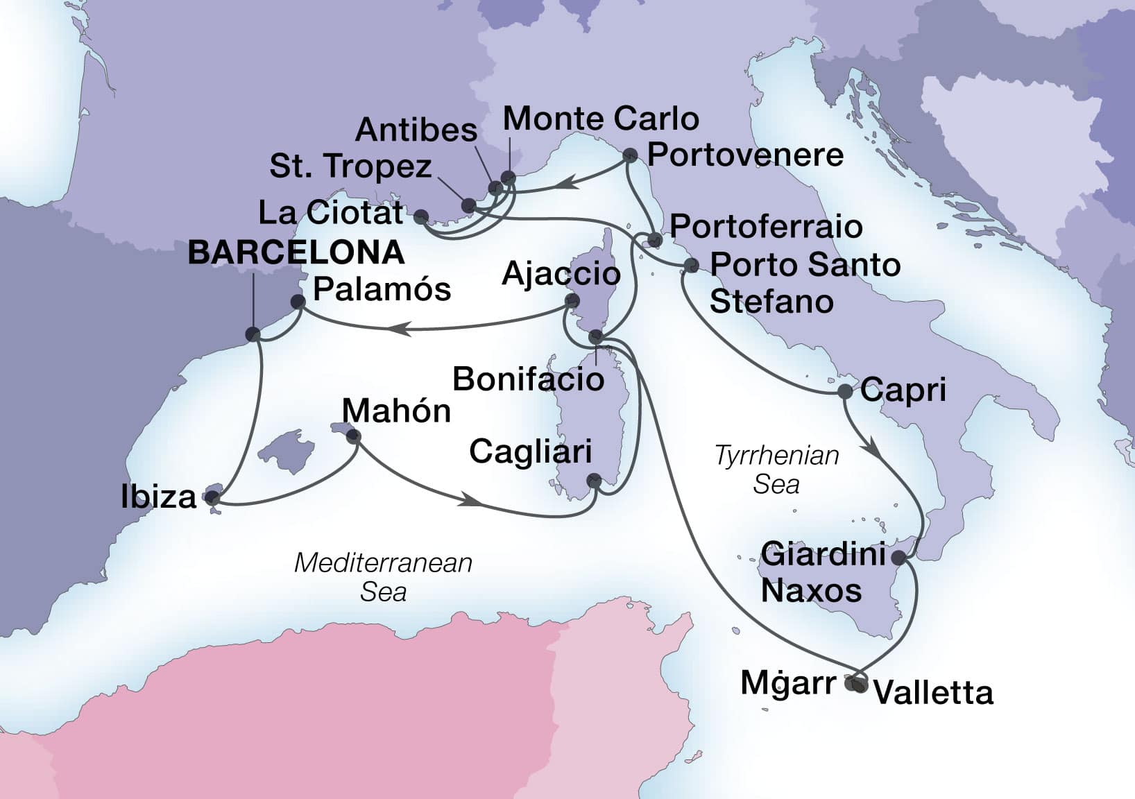 Cruise Map