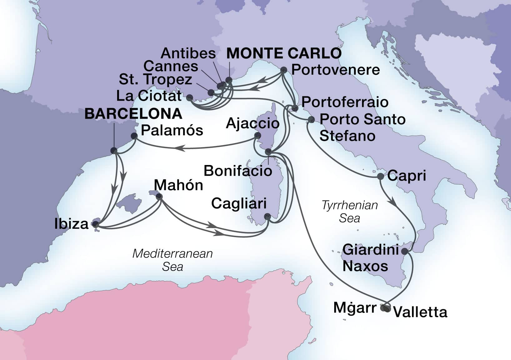 Cruise Map