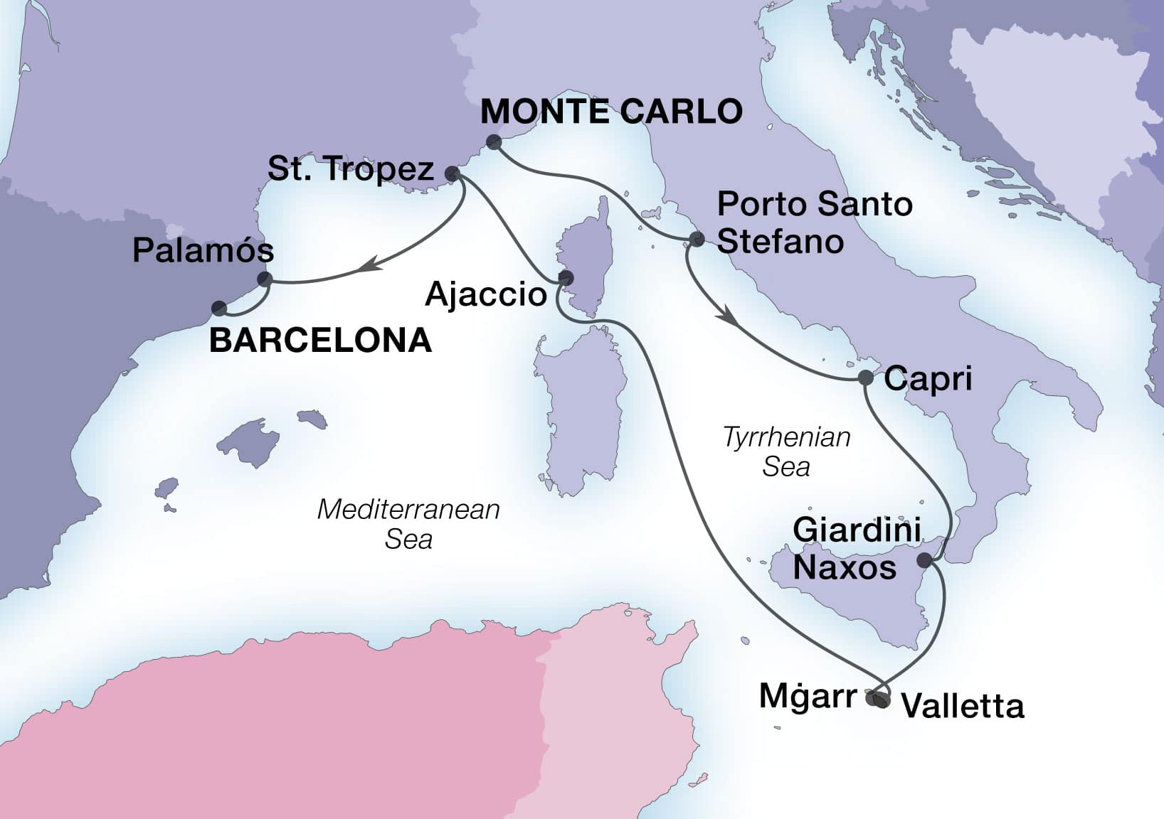 Cruise Map