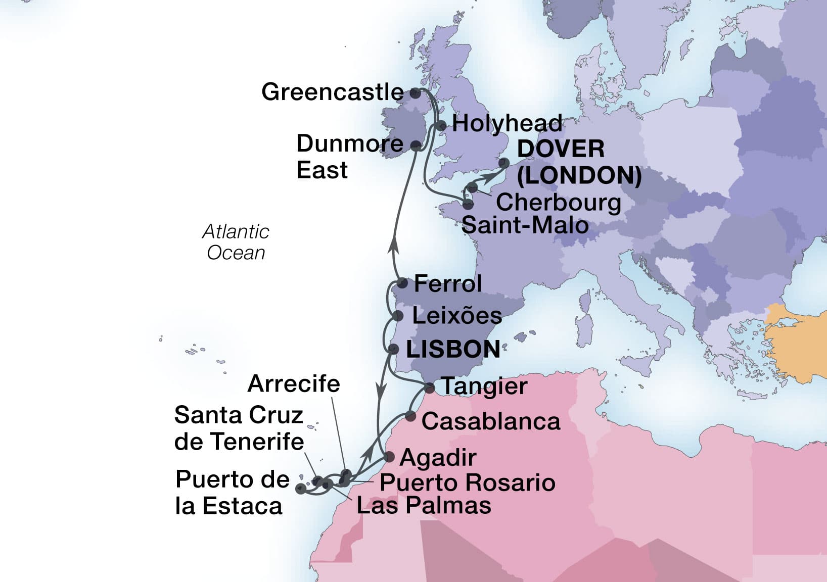 Cruise Map