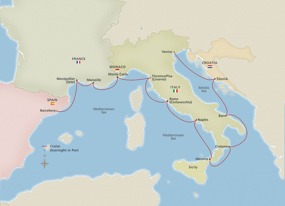 Cruise Map