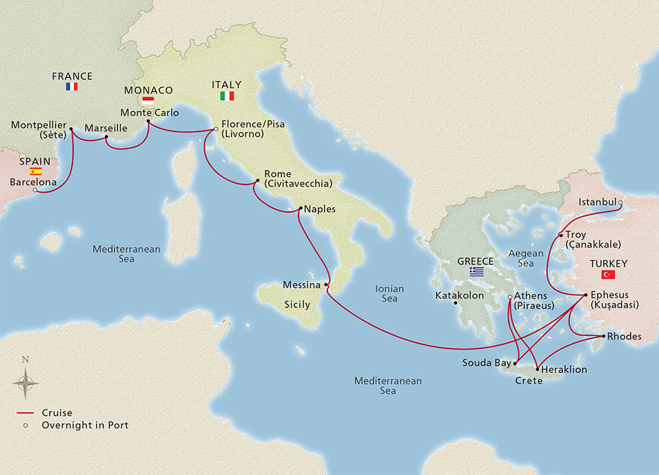 Cruise Map