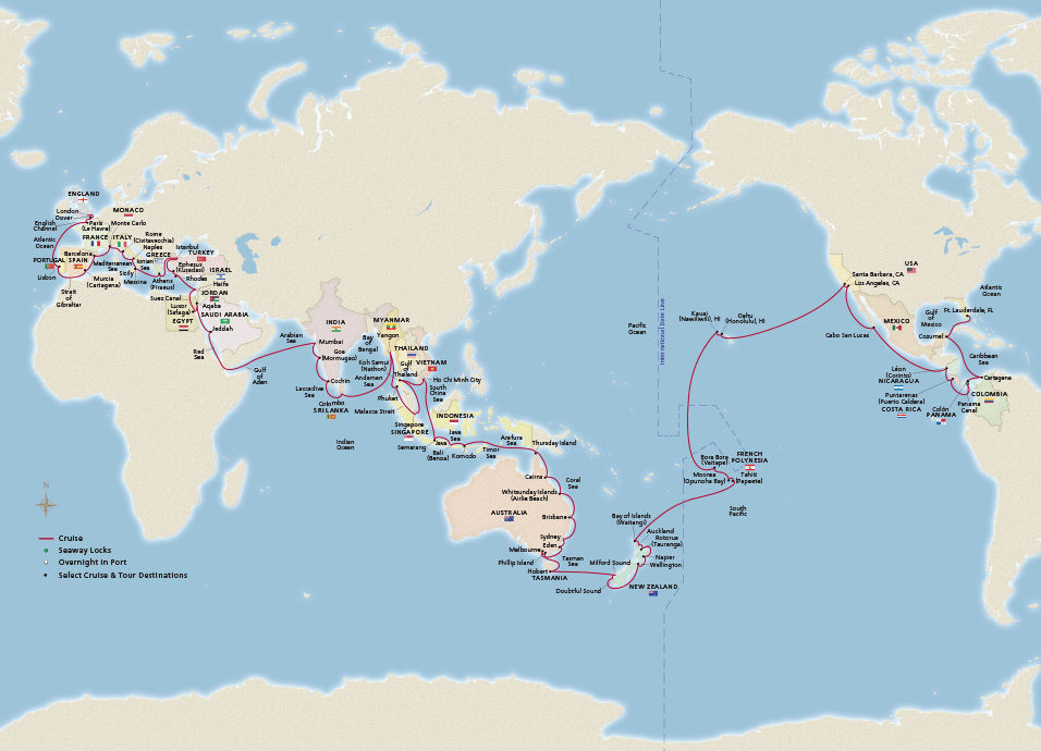 Cruise Map