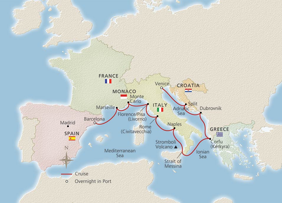 Cruise Map