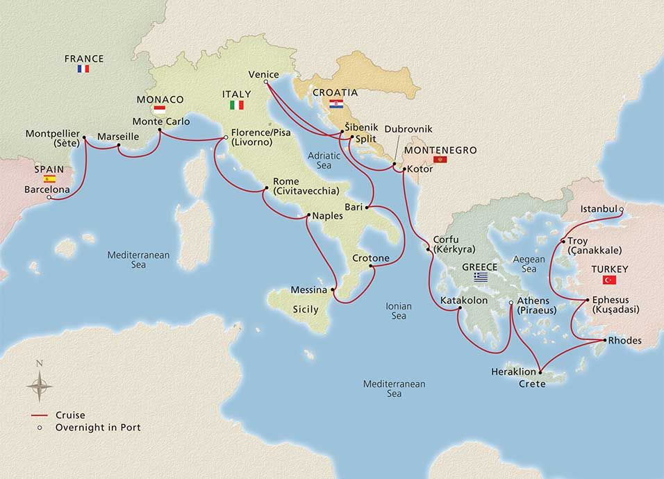 Cruise Map