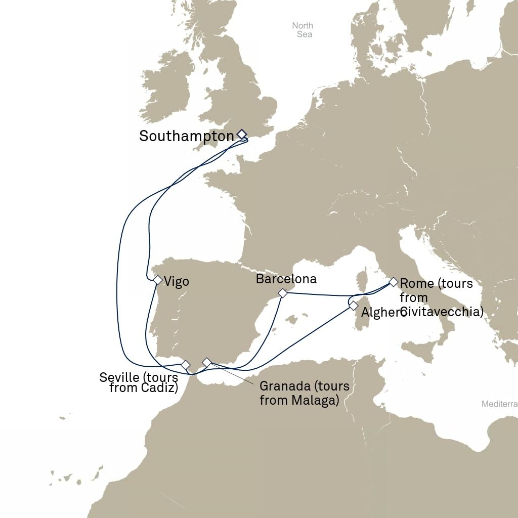 Cruise Map