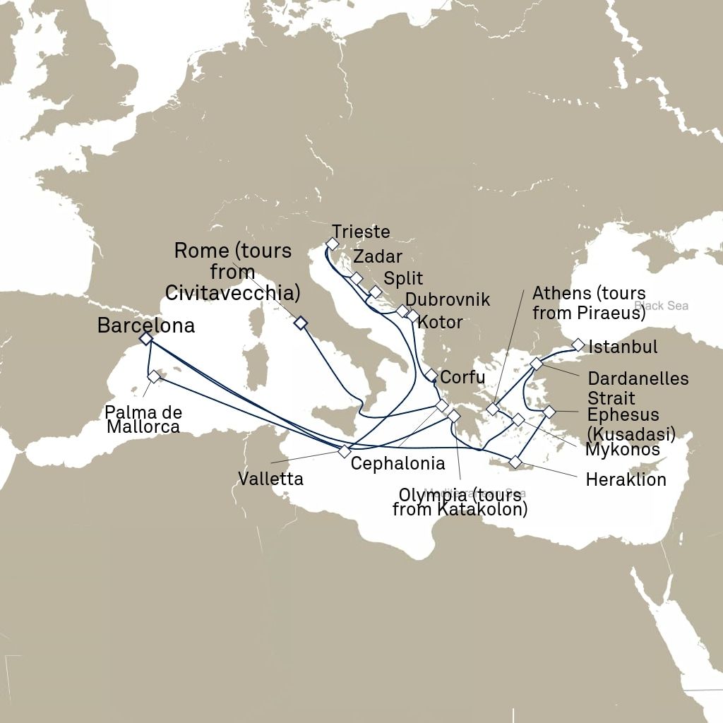 Cruise Map