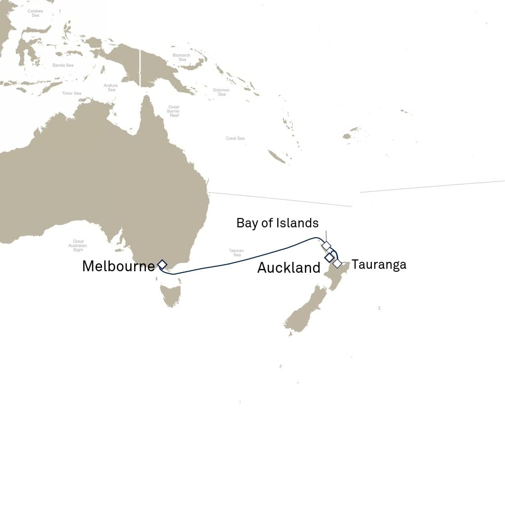 Cruise Map