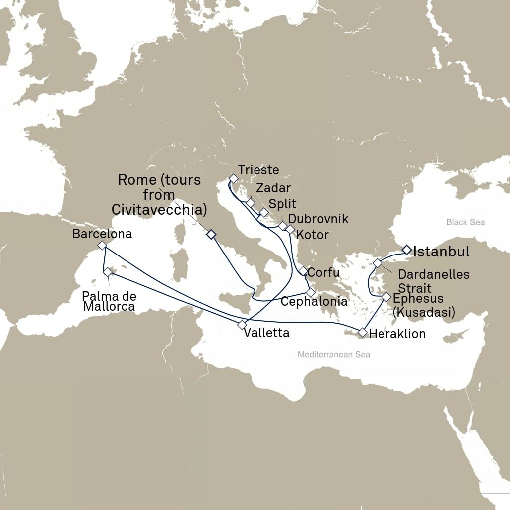 Cruise Map