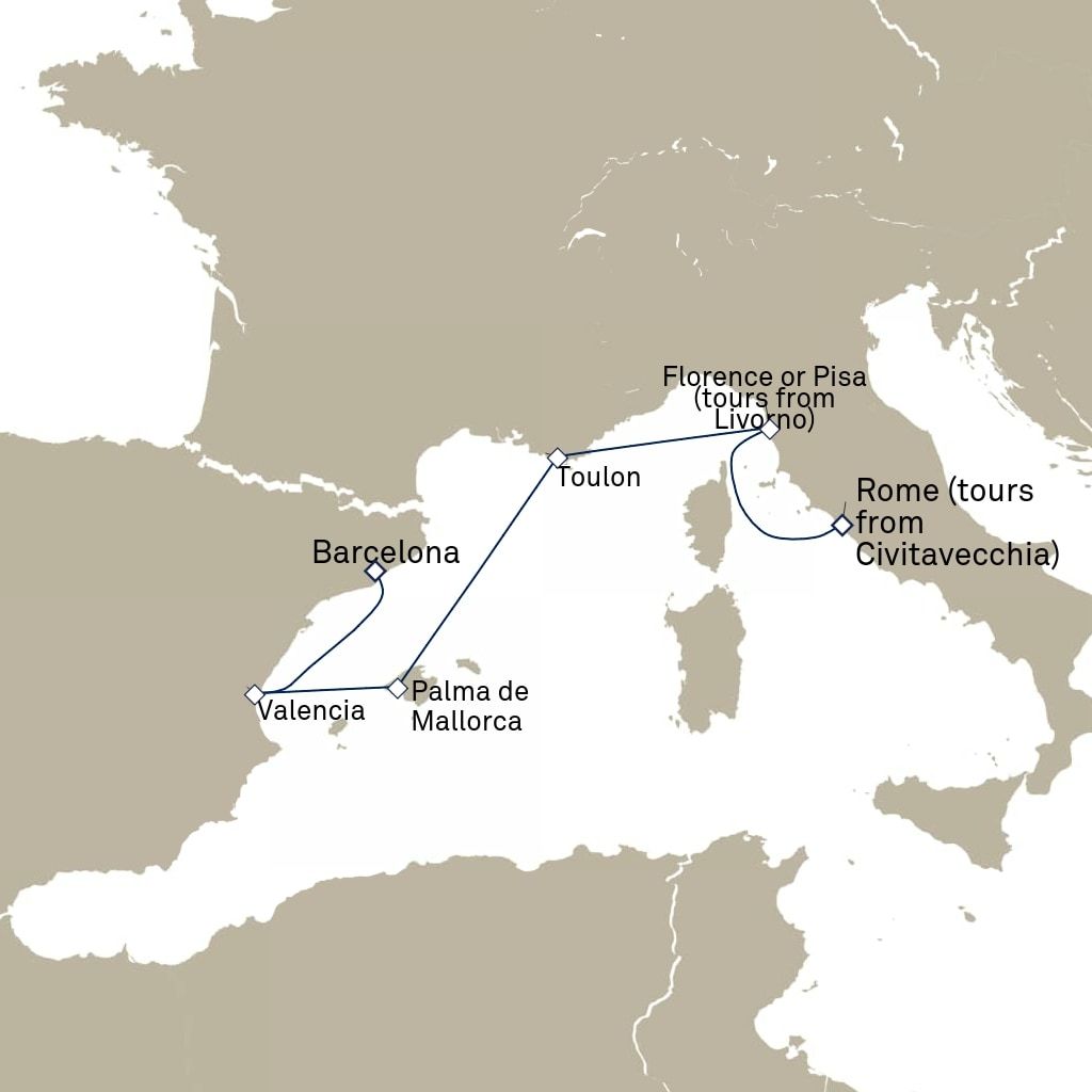 Cruise Map