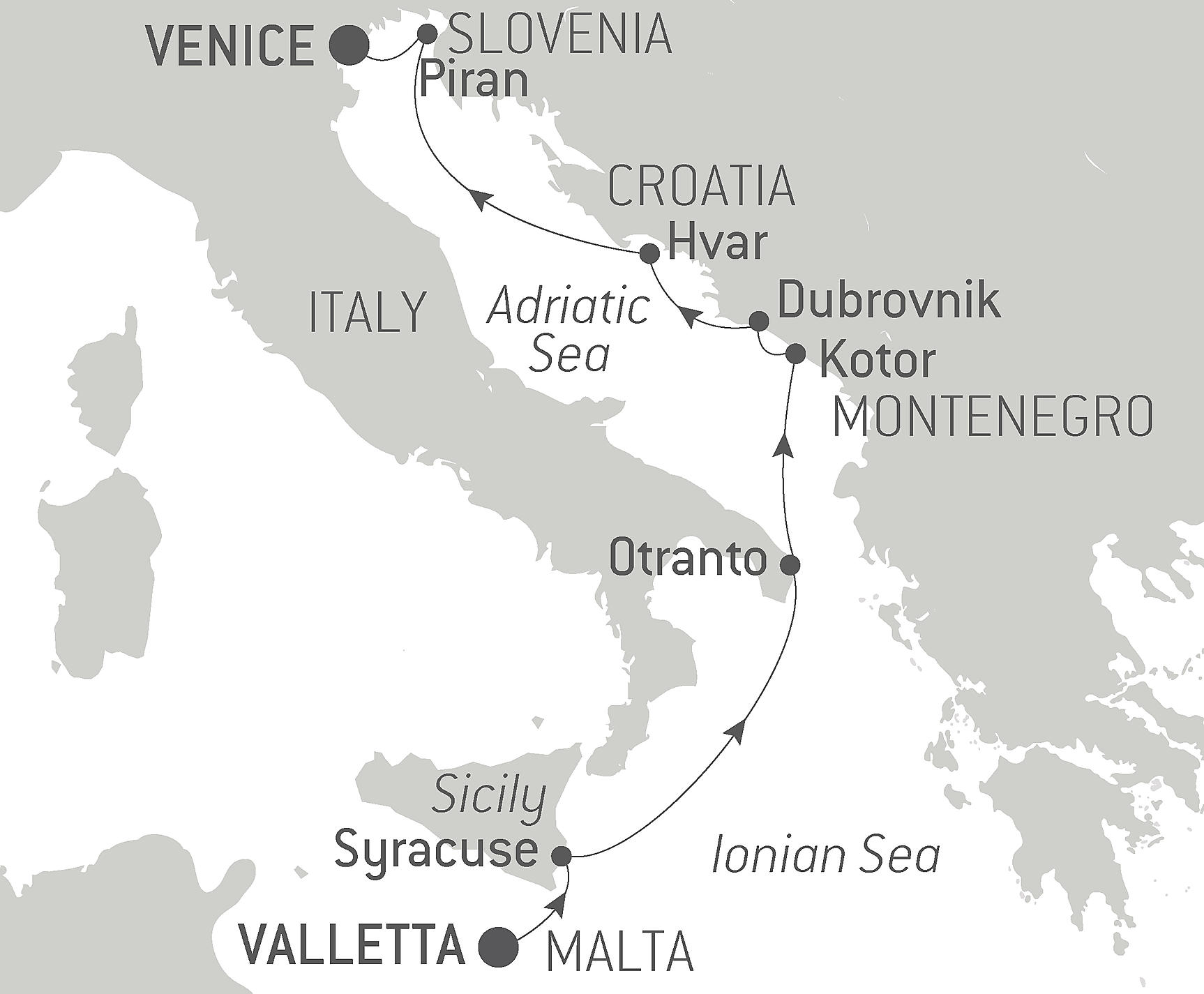 Cruise Map