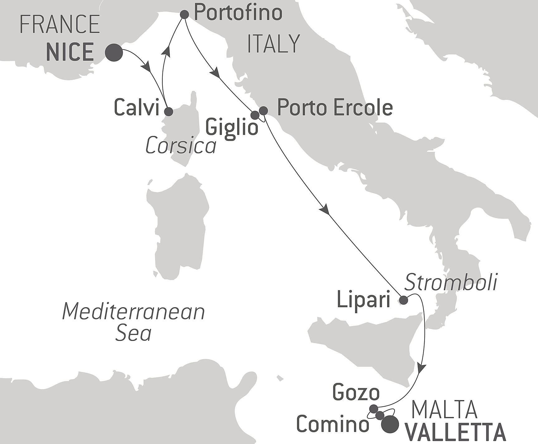 Cruise Map