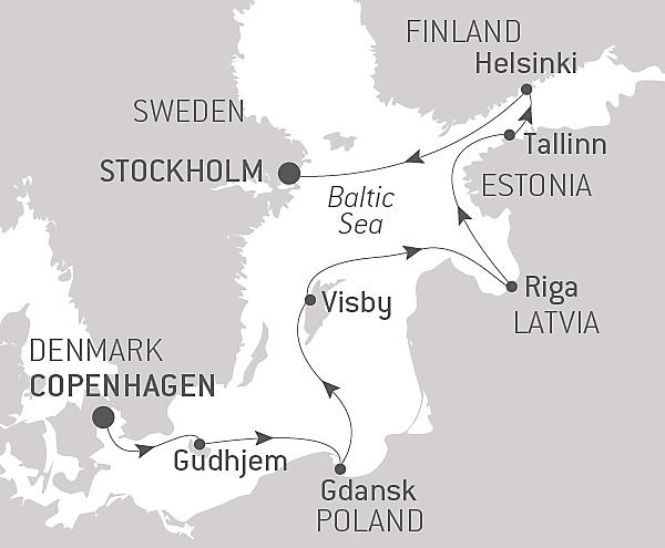 Cruise Map