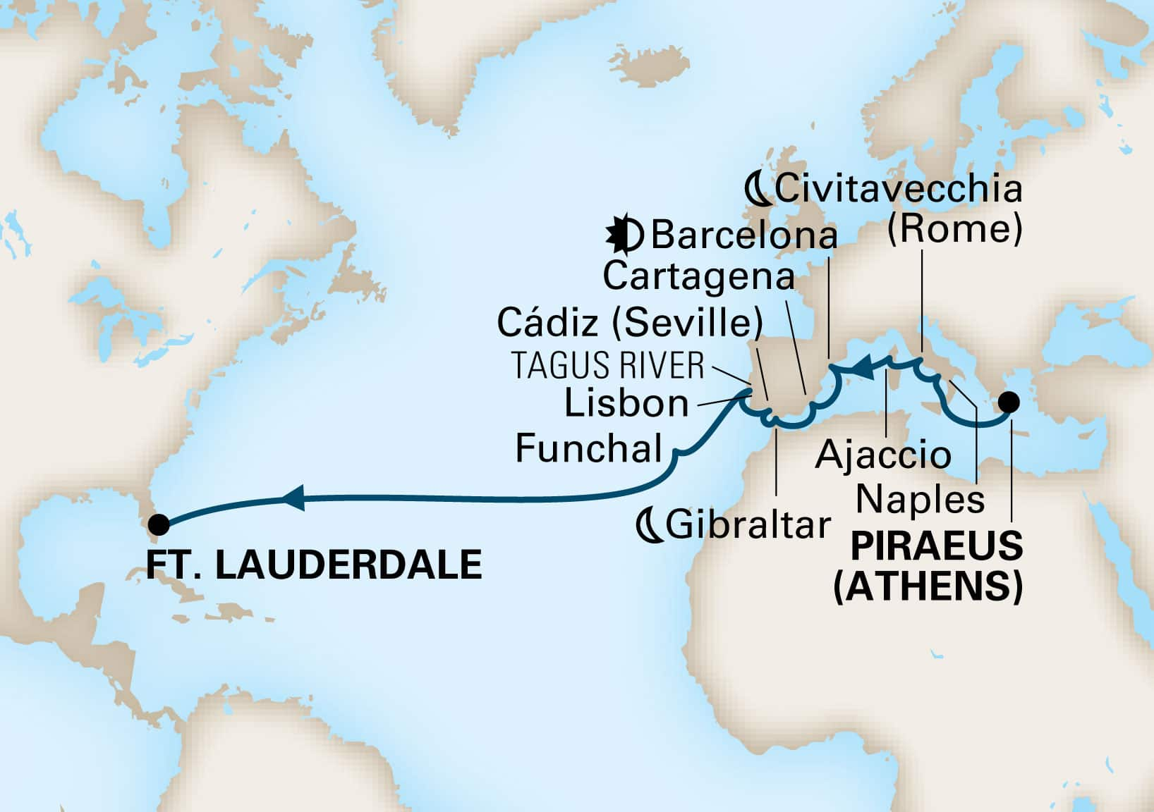 Cruise Map