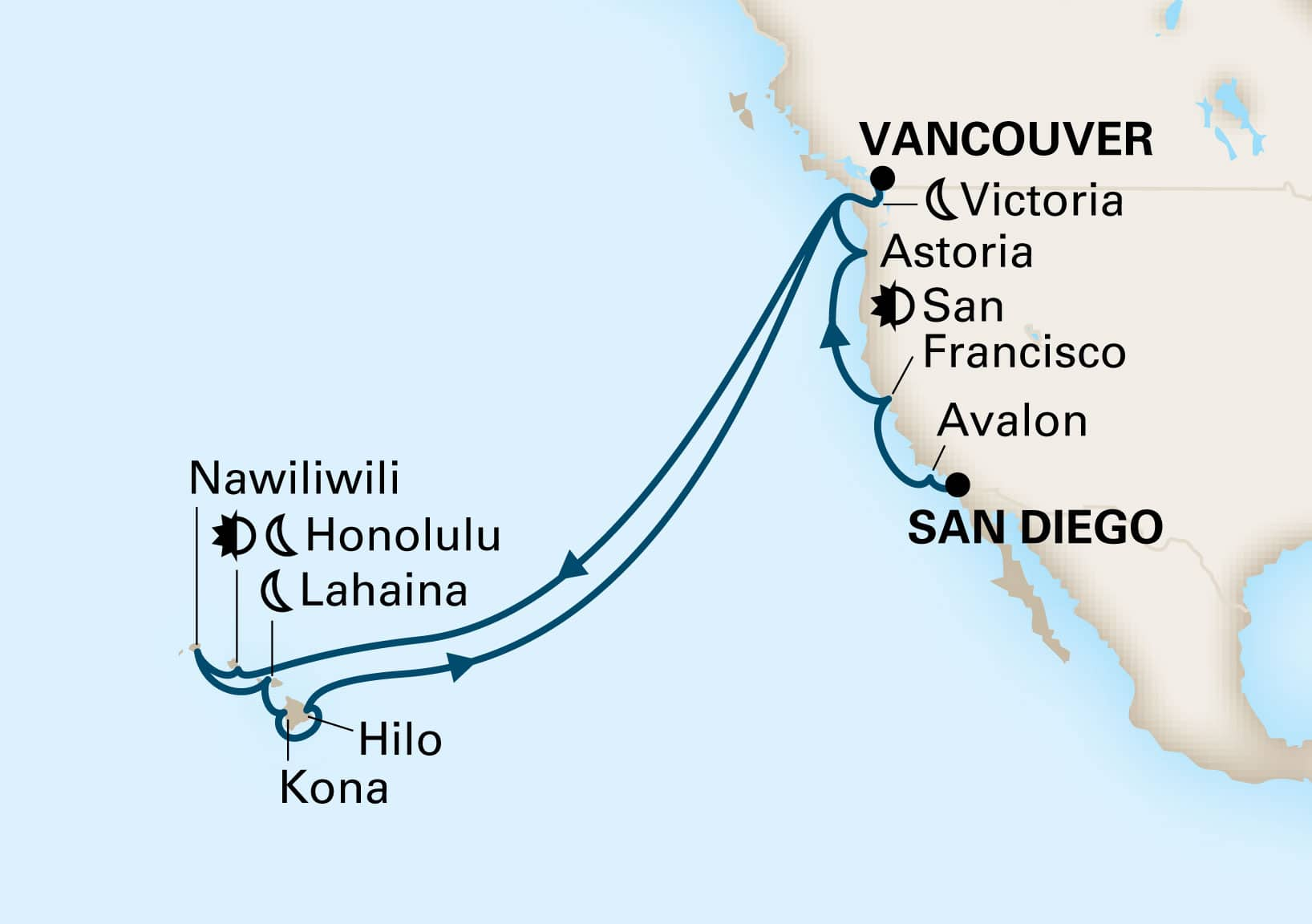 Cruise Map